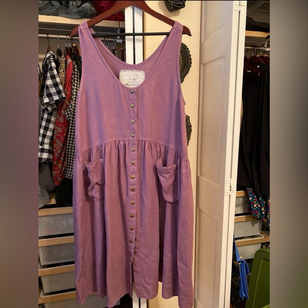 notPerfectlinen Volume Dress